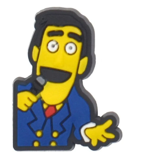Guy Smiley Sesame Street Shoe Charm