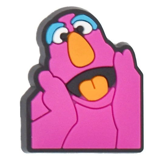 Telle Monster, Worries A Lot, Sesame Street Shoe Charm