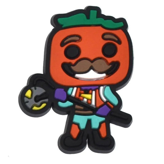 Pumpkin Man Skin Fortnite Shoe Charm