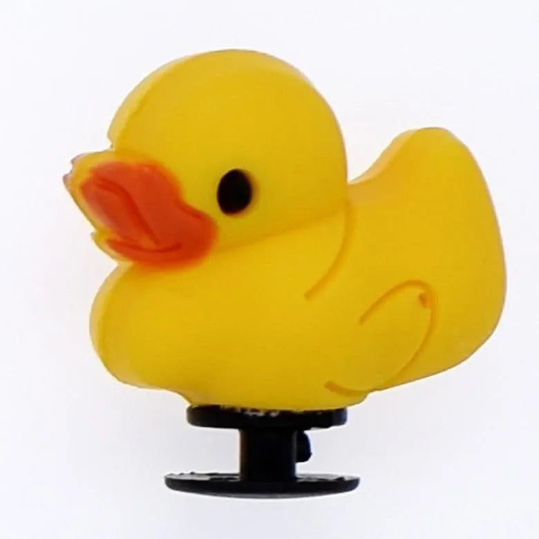 3D Duck yellow shoe charm