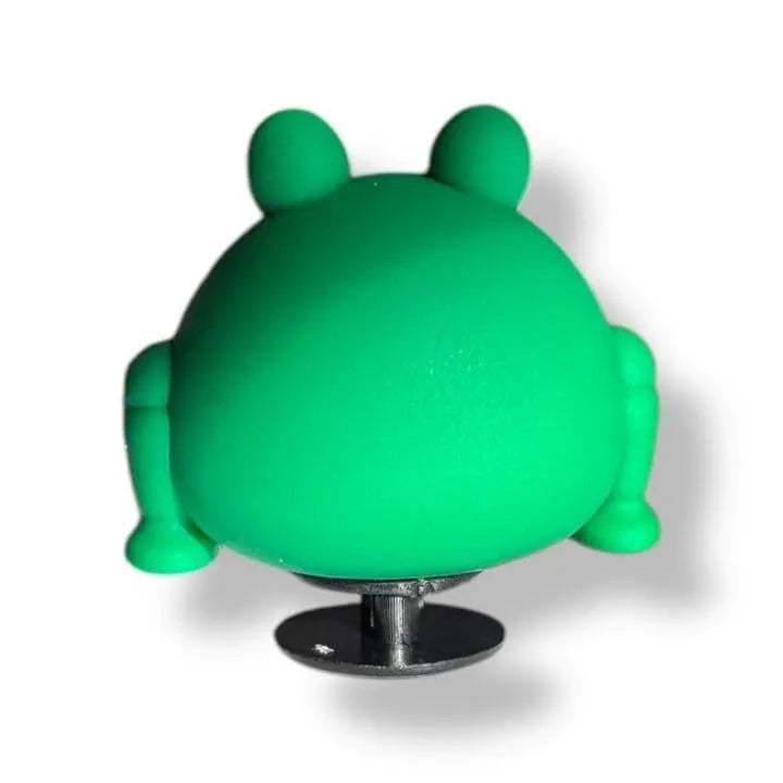 3D Frog green shoe charm