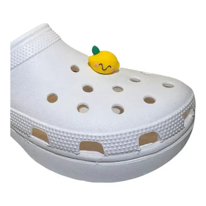 3D Lemon shoe charm