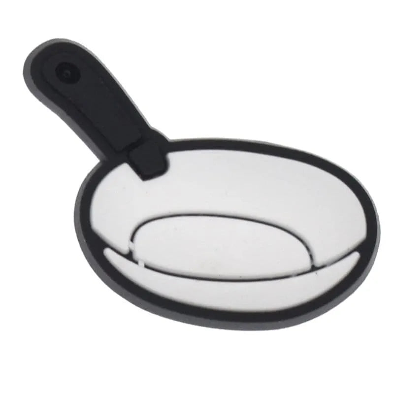 Wok Frying Pan Cooking Shoe Charm