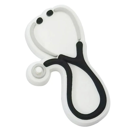 Stethoscope Medical Care Shoe Charm