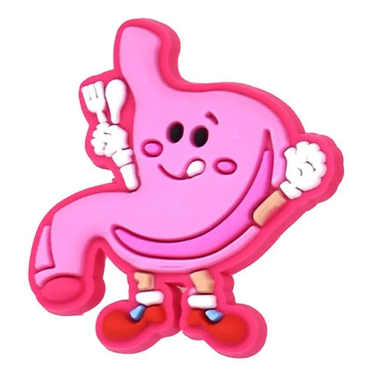 Happy Stomach Medical Shoe Charm