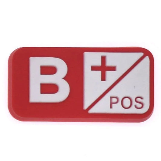Blood B Pos Medical Care Shoe Charm