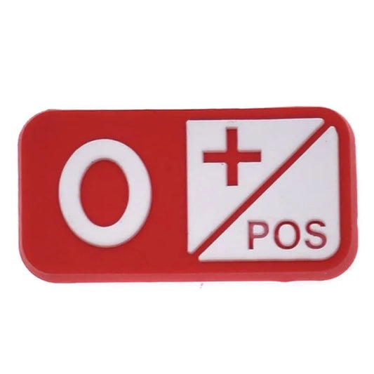 Blood O Pos Medical Care Shoe Charm