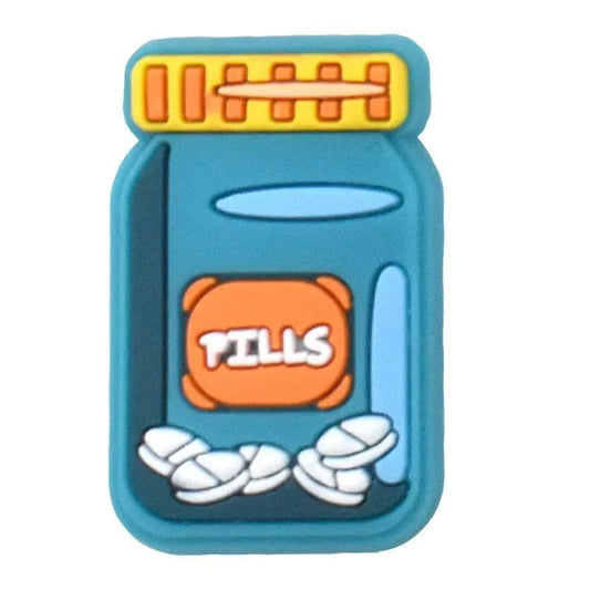 Pills Medical Care Shoe Charm
