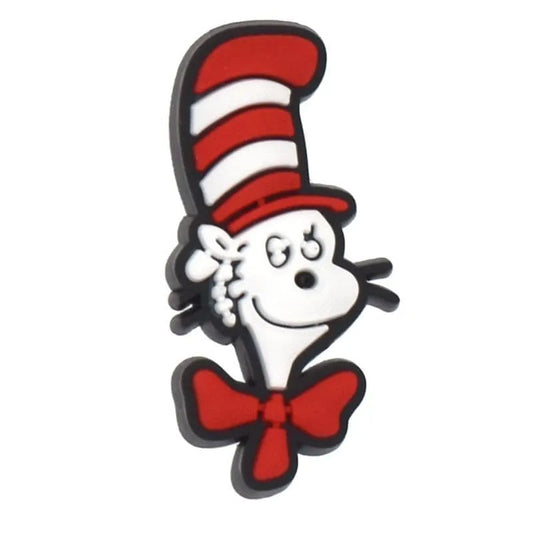 Tall Hat Man Snoopy Shoe Charm
