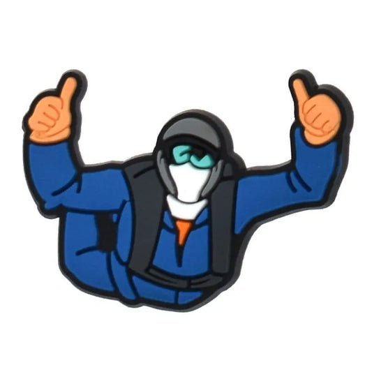 Freefall Thumbs Upskydiving Shoe Charm