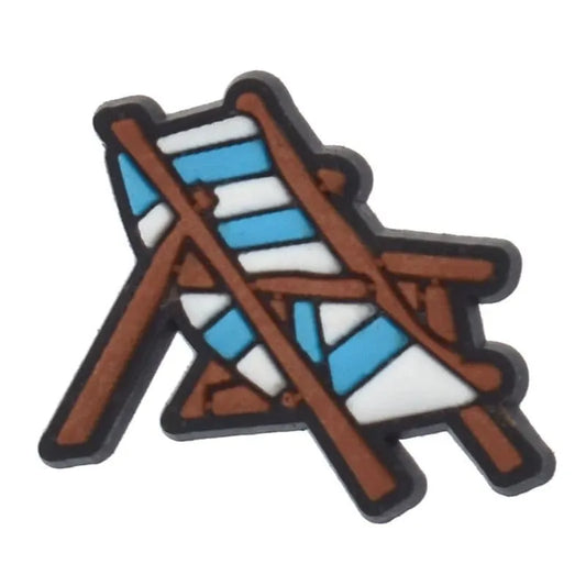 Deckchair Summertime Shoe Charm