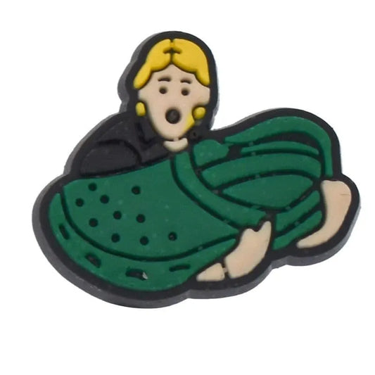 Giant Green Croc Summertime Shoe Charm