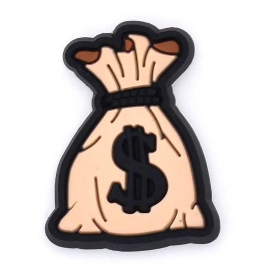 Notes In Bag Money Shoe Charm