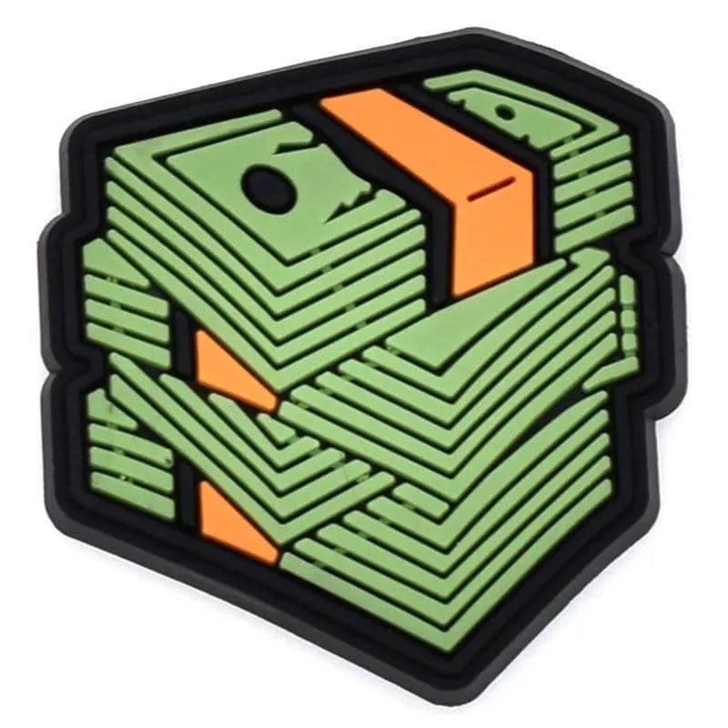 Pile Of Notes Money Shoe Charm