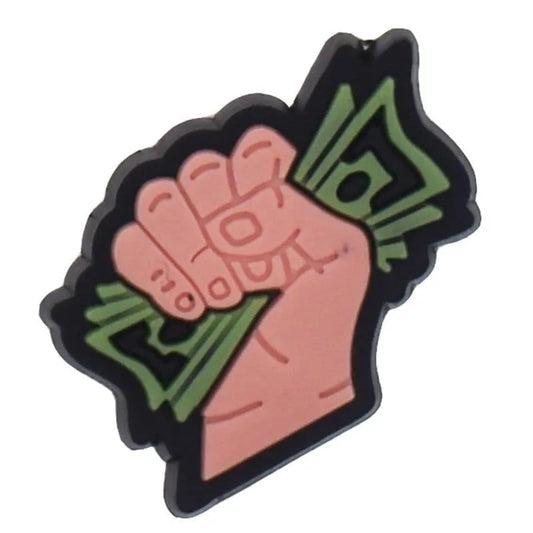 Fist Of Cash Money Shoe Charm