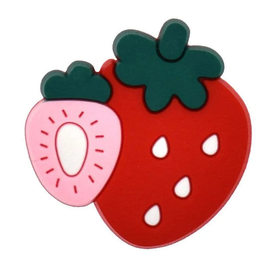 Juicy Strawberry Shoe Charm
