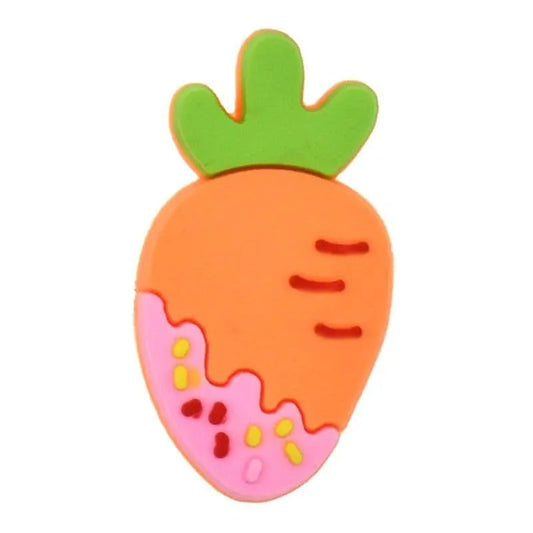 Iced Carrot Shoe Charm