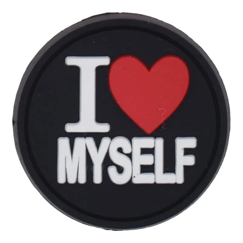 I Love Myself Shoe Charm
