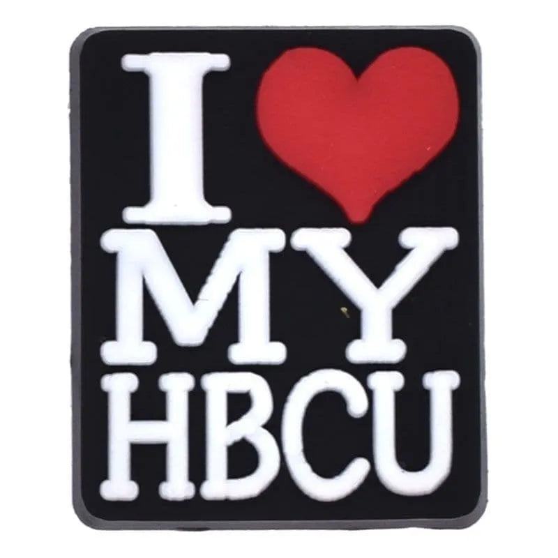 I Love My Hbcu Shoe Charm