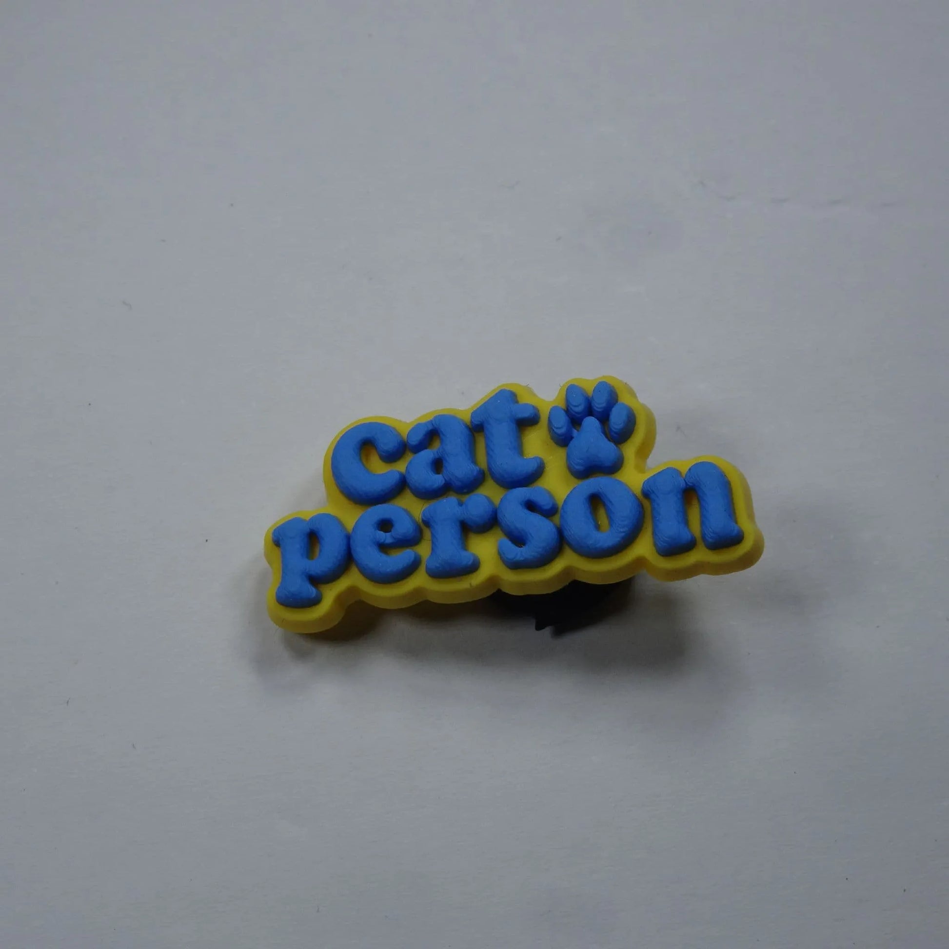 Cat Person Shoe Charm
