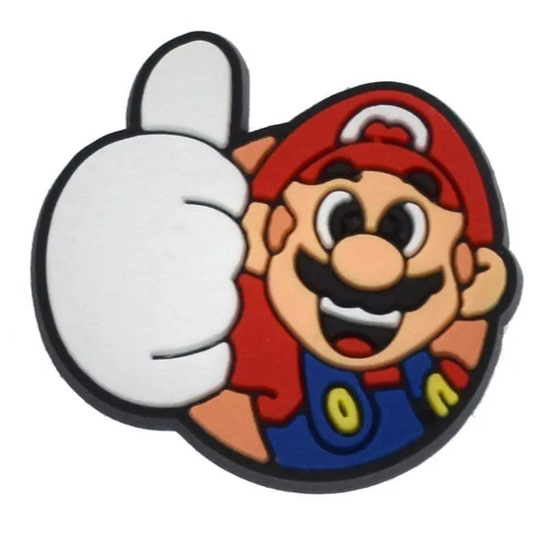 Thumbs Up Mario From Super Mario Shoe Charm