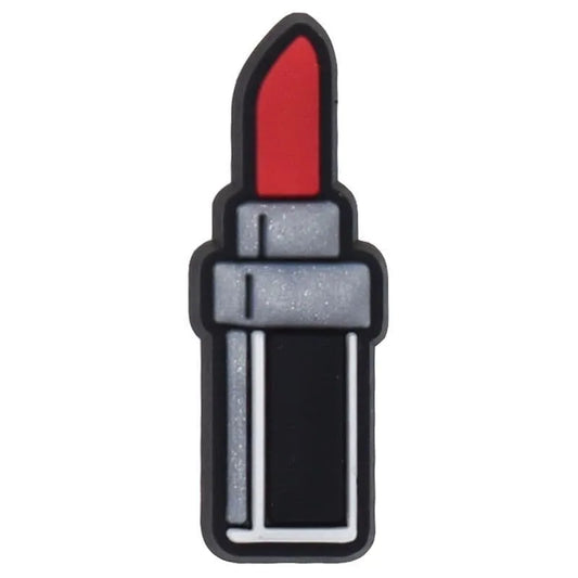 Red Lipstick Shoe Charm