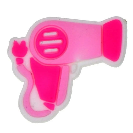 Hairdryer Pink Shoe Charm