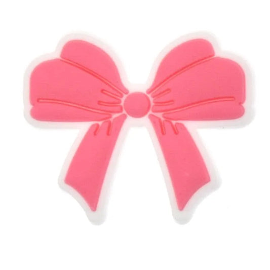 Pink Bow Barbie Shoe Charm