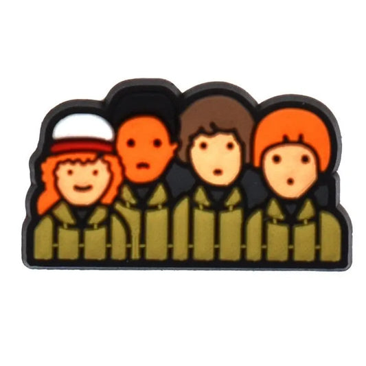 The Party Boy Gang Stranger Things Shoe Charm