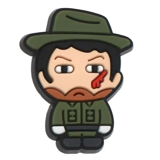 Jim Hopper Stranger Things Shoe Charm