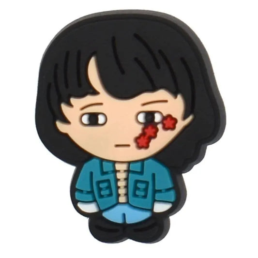 Little Will With Marked Face Stranger Things Shoe Charm