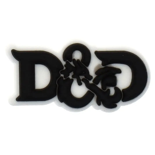 D&D Dungeons & Dragons Sign Logo Stranger Things Shoe Charm