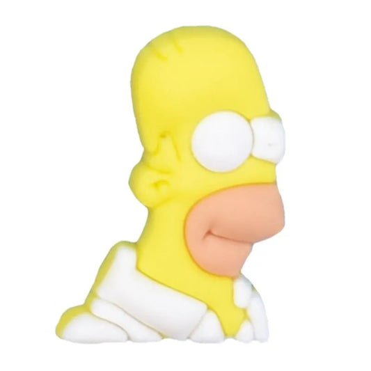 Homer'S Face Simpsons Shoe Charm