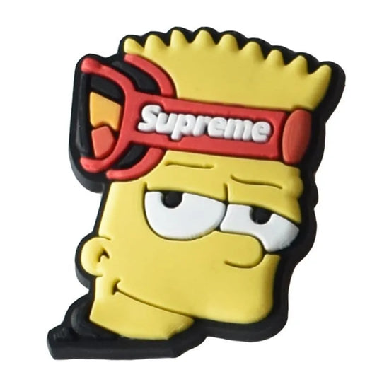 Bart Supreme Simpsons Shoe Charm