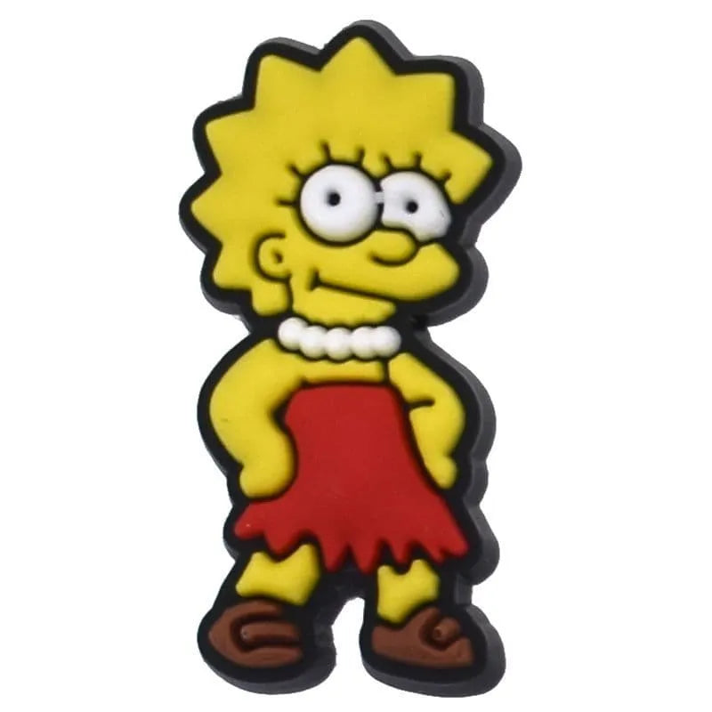 Lisa In A Huff Simpsons Shoe Charm