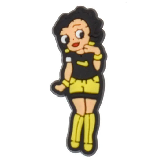Betty Standing Head Tilt Right Betty Boop Shoe Charm