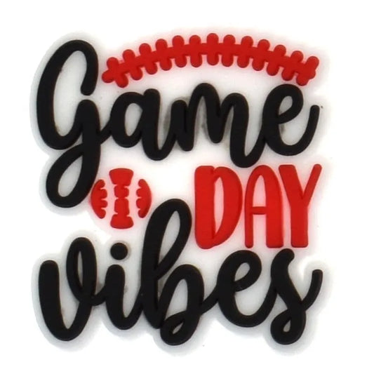 Baseball Game Day Vibes Shoe Charm