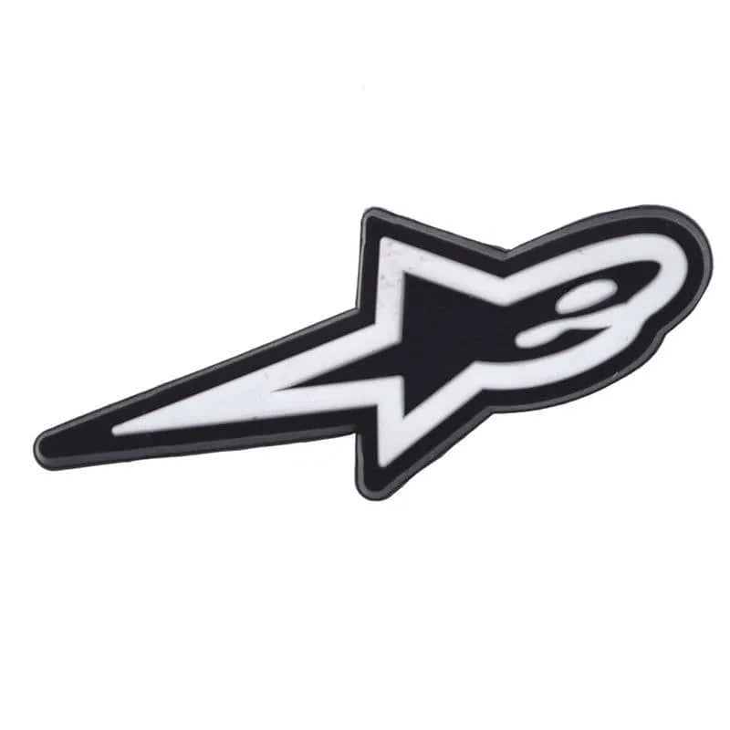 Shark Logo Badge Symbol Shoe Charm