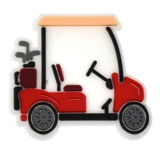 Buggy Cart Golf Shoe Charm