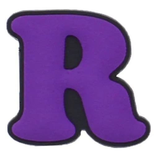 Shoe Charm - Letters A-Z Comic Sans Typestyle