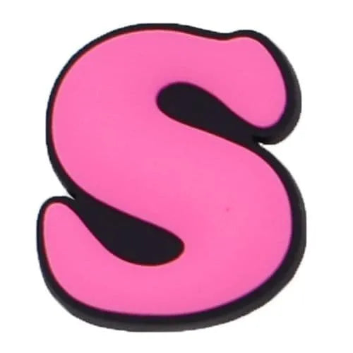 Shoe Charm - Letters A-Z Comic Sans Typestyle