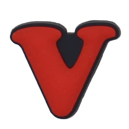 Shoe Charm - Letters A-Z Comic Sans Typestyle