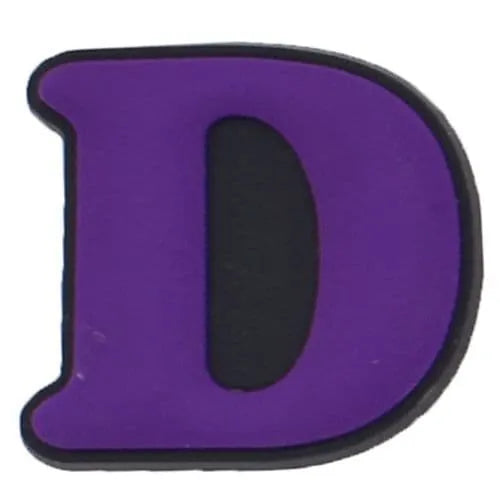 Shoe Charm - Letters A-Z Comic Sans Typestyle