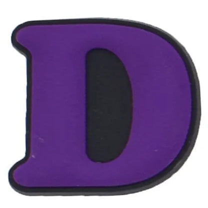 Shoe Charm - Letters A-Z Comic Sans Typestyle