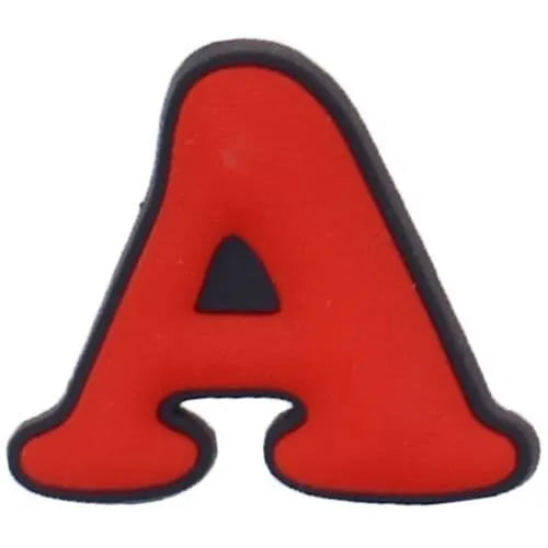 Shoe Charm - Letters A-Z Comic Sans Typestyle