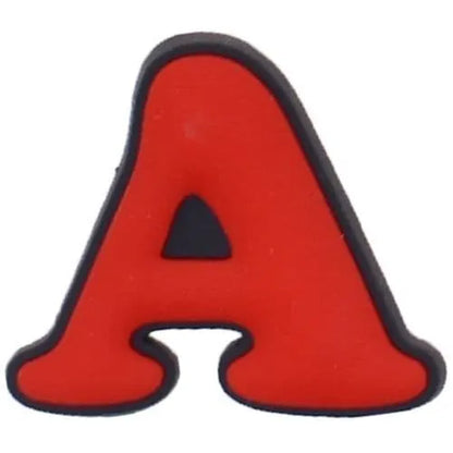 Shoe Charm - Letters A-Z Comic Sans Typestyle