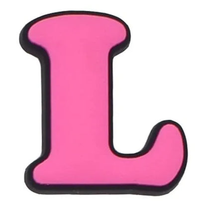 Shoe Charm - Letters A-Z Comic Sans Typestyle