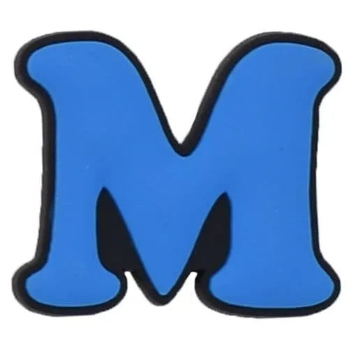 Shoe Charm - Letters A-Z Comic Sans Typestyle