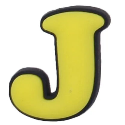 Shoe Charm - Letters A-Z Comic Sans Typestyle