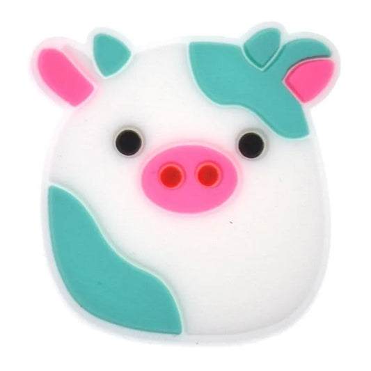 Squishmallow Belina The Blue Cow Shoe Charm